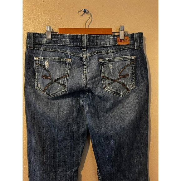 Women's BKE Denim Star Stretch Jeans Size 31 x 33.5 [GREAT] - Picture 4 of 7